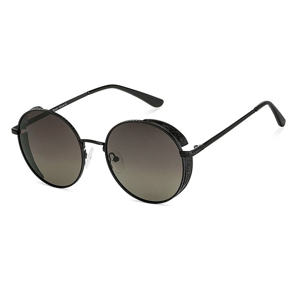 Lentes de Sol Redondos Bronce